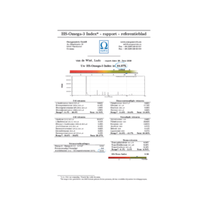 Arctic blue betrouwbare omega 3 thuis zelf kit test uitslag
