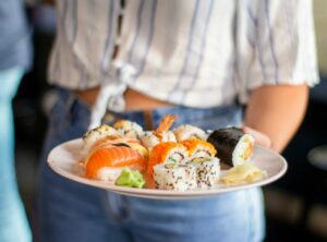 Waar zit omega 3 in sushi