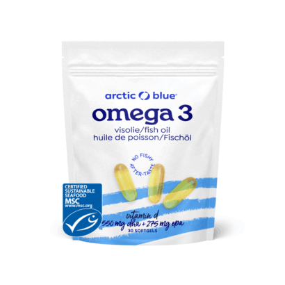 Visolie capsules met Vitamine D3 (groot)