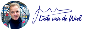 Ludo arctic blue handtekening
