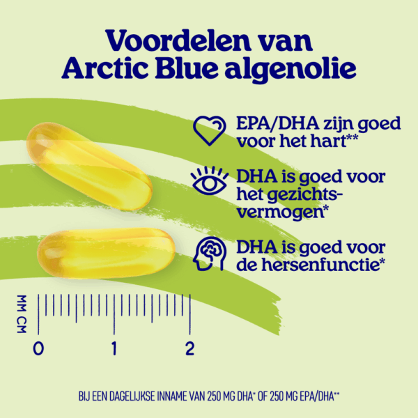 Algenolie dha en epa capsules (groot) - afbeelding 4