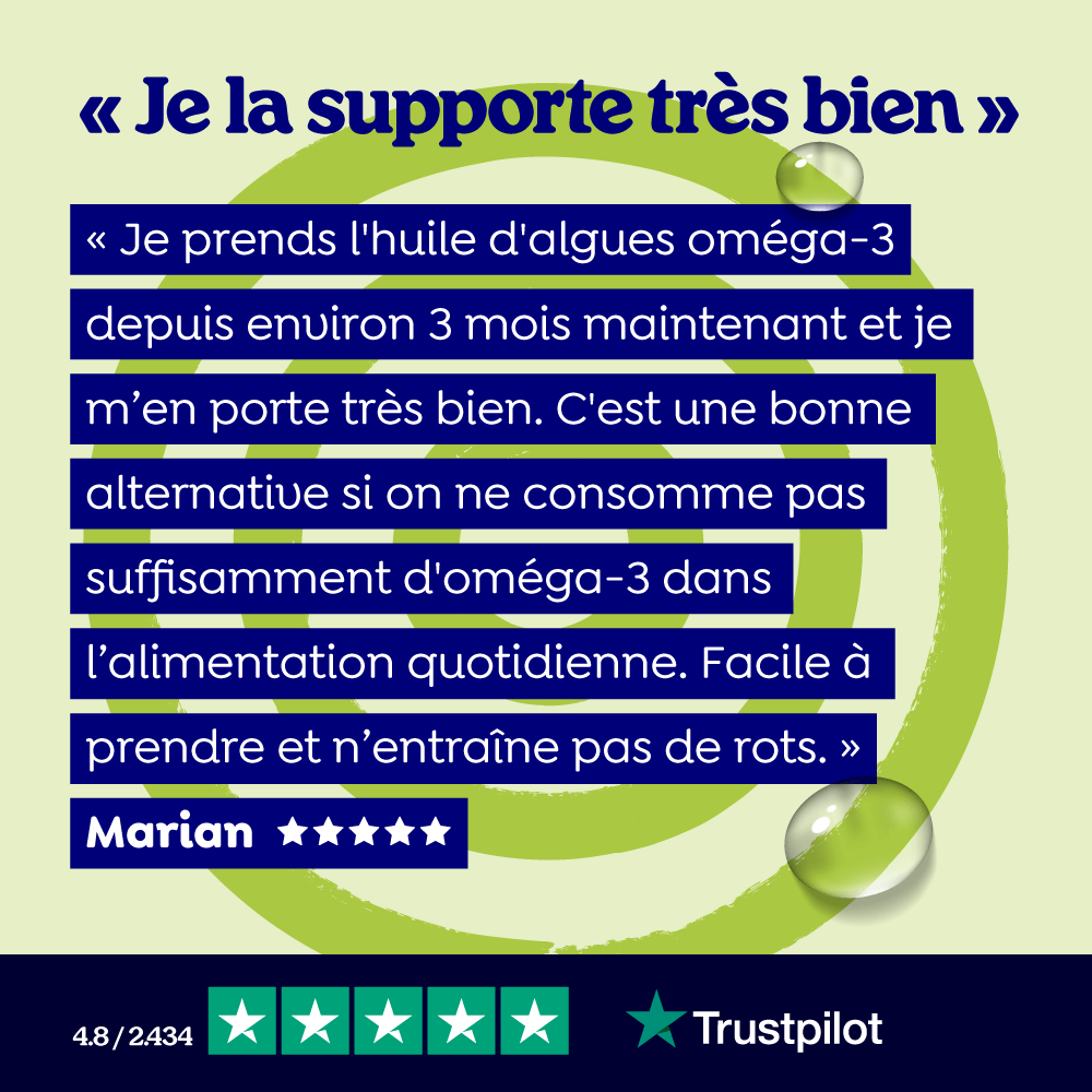 Capsules d'huile d'algues dha et epa (grandes) - Figure 7
