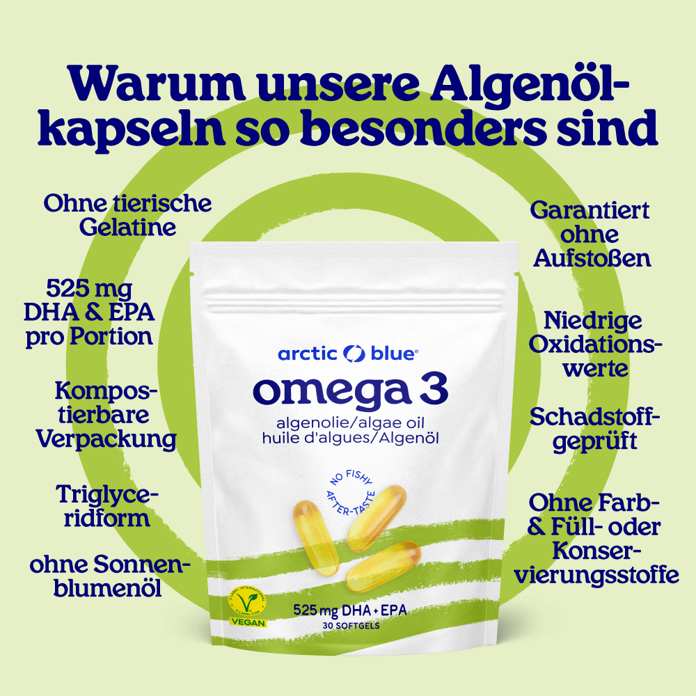 Algenöl dha und epa Kapseln (groß) - Bild 5