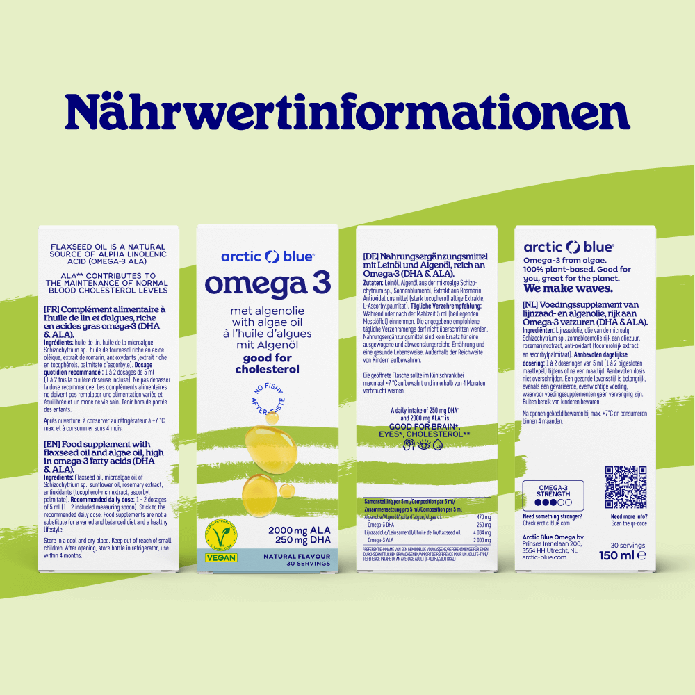 Algenolie en lijnzaadolie - afbeelding 3