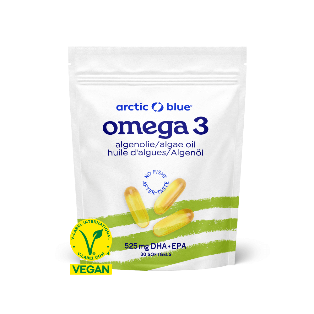 Capsules d'huile d'algues dha et epa (grandes) - image 1