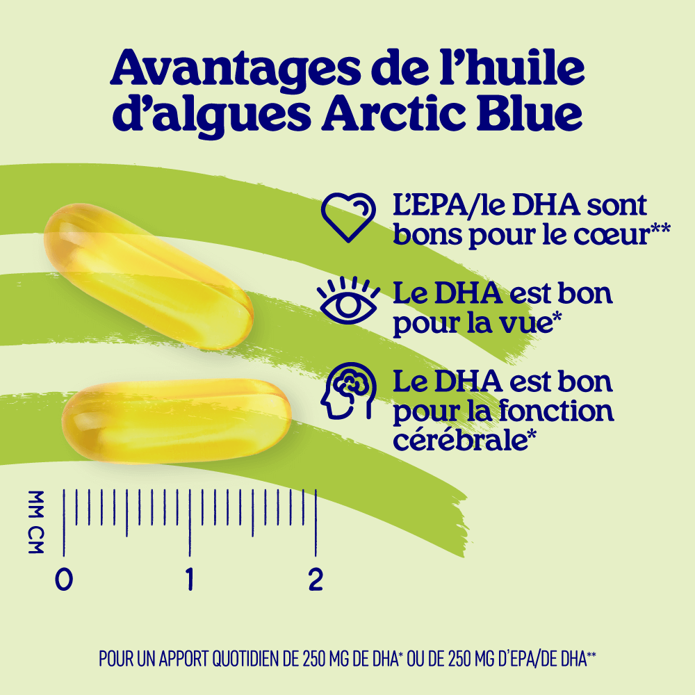 Capsules d'huile d'algues dha et epa (grandes) - image 4