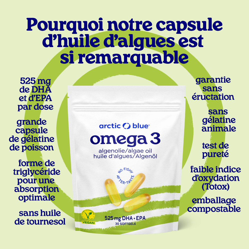 Capsules d'huile d'algues dha et epa (grandes) - image 5