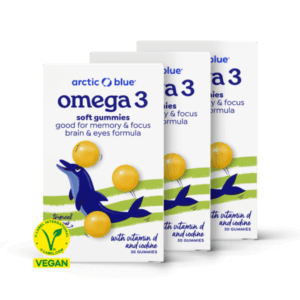 Omega 3 gummie vegan qty 3