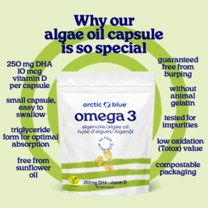 En algenolie dha met vitamine d capsules 5