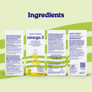 En algenolie en hennepzaadolie 3