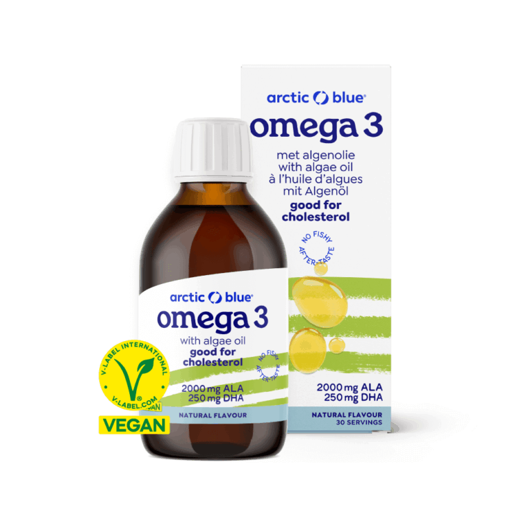 Algae oil and flaxseed oil