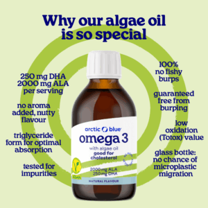 En algenolie en lijnzaadolie 5