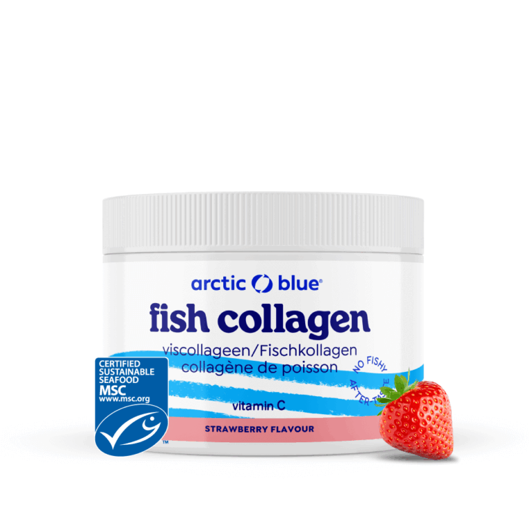 Fish collagen powder Strawberry