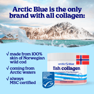 En viscollageen poeder aardbei 2