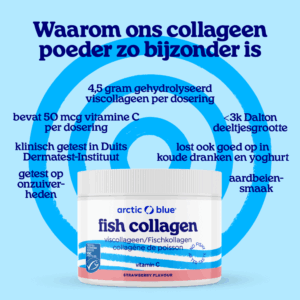 Viscollageen poeder aardbei 6