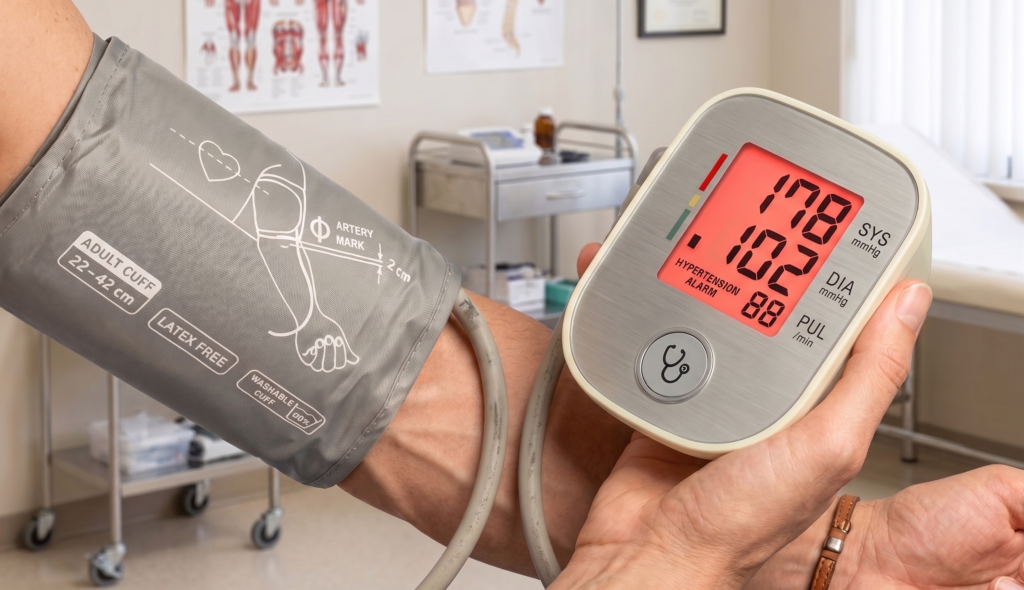 Hoge bloeddruk verlagen: 8 leefstijltips voor een gezonde bloeddruk 2 Blood pressure monitor omega-3