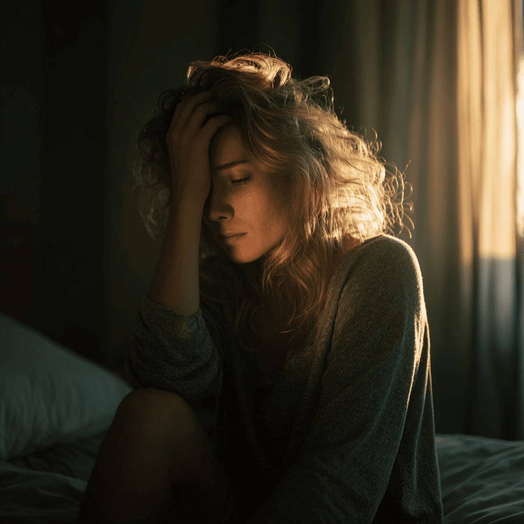 Lage bloeddruk: wanneer is het een probleem en wat kun je doen? 2 Woman has a headache, low blood pressure, and takes omega-3